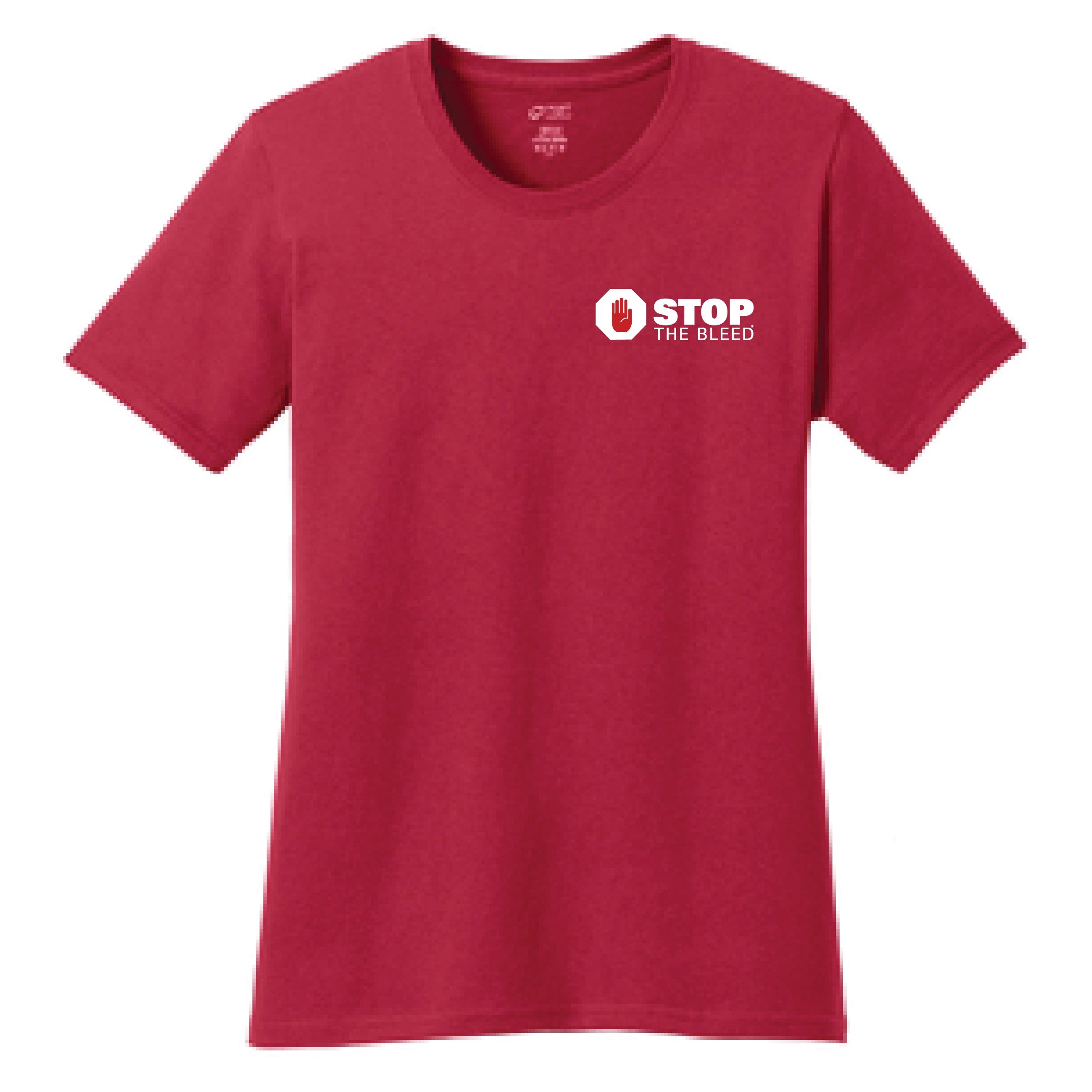 Port & Company® Ladies Core Cotton Tee – STOP THE BLEED® Merch
